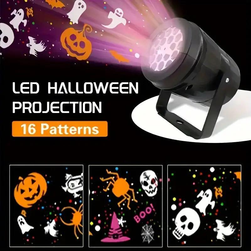 할로윈 LED 프로젝터 조명, 야외 크리스마스 마당 장 - Pumpkin Lantern Halloween 리뷰 및 가격