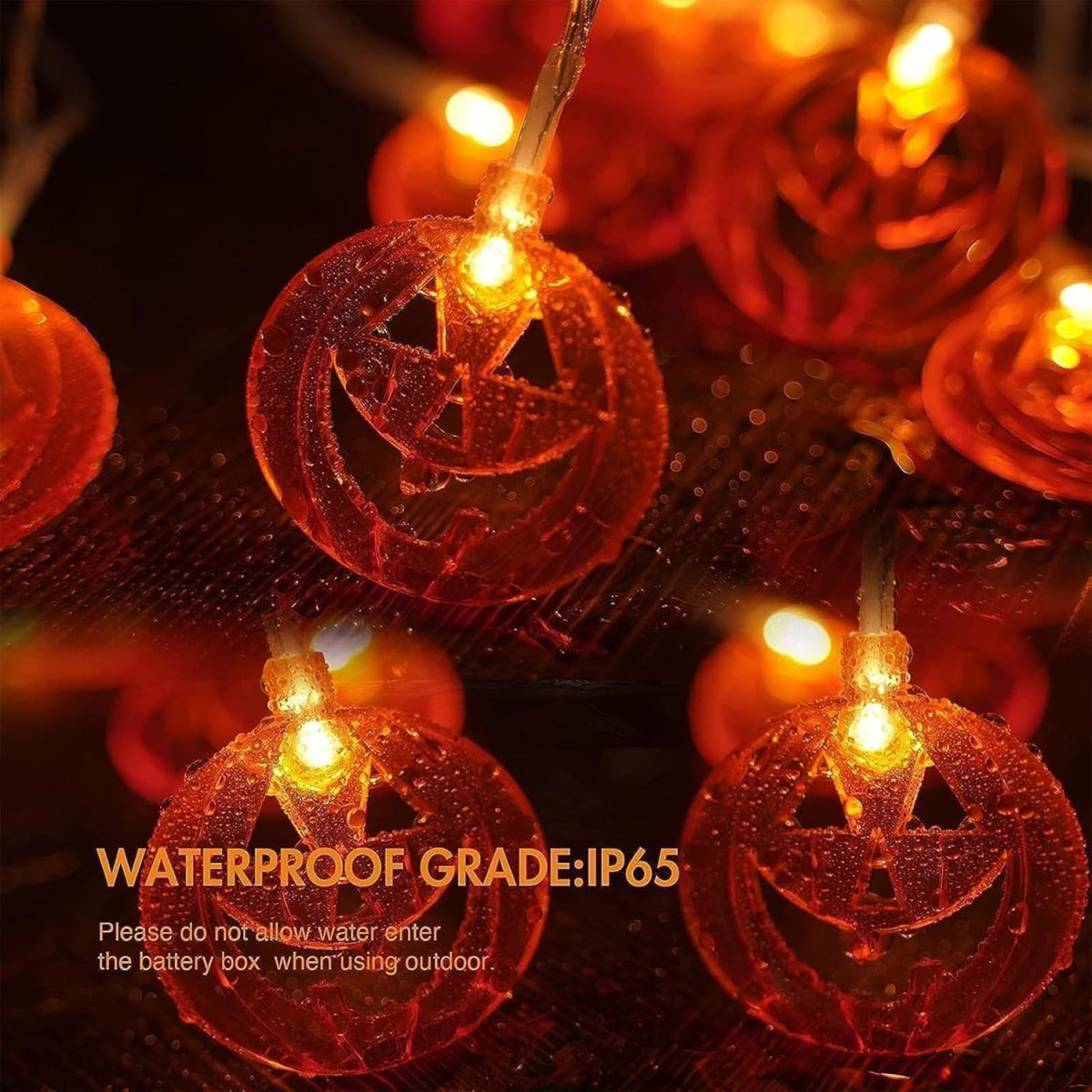 1pc 20LED 오렌지 평면 중공 할로윈 호박 조명  - Halloween Led String Lights Orange 리뷰 및 가격