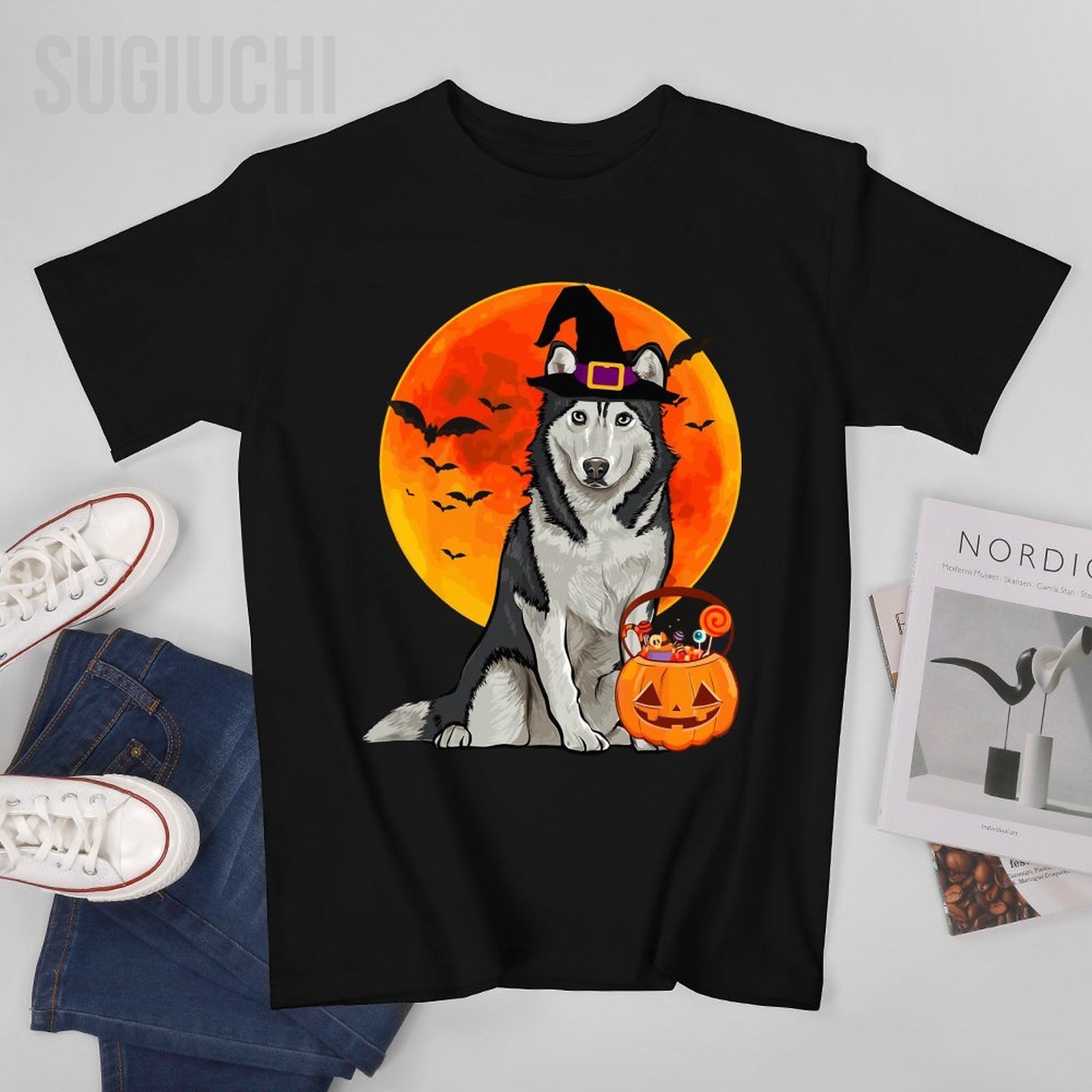 유니섹스 남성 개 할로윈 시베리안 시베리안 허스키 잭  - Pumpkin Lantern Halloween 리뷰 및 가격