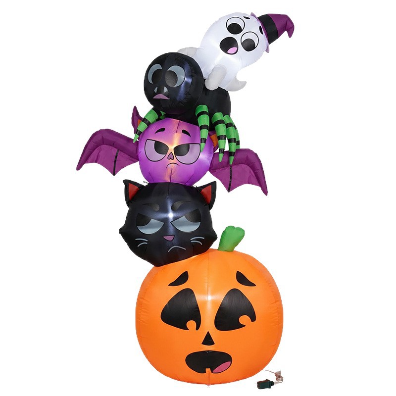 18m 할로윈 장식용 에어바운스, 호박, 검은 고양이, - Halloween Pumpkin Decor Led 리뷰 및 가격