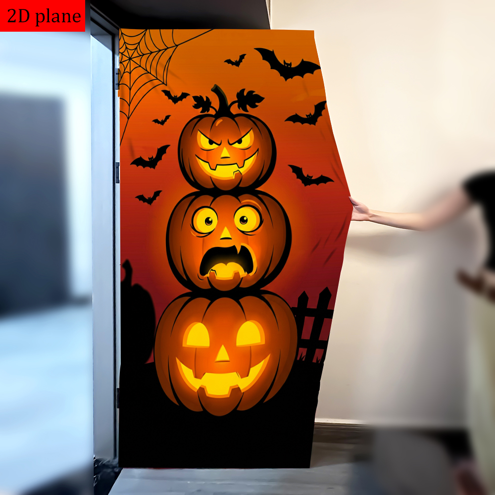 할로윈 잭오랜턴 박쥐 거미줄 울타리 문틀 장식용 고탄성 - Spider Web Halloween Decoration 리뷰 및 가격