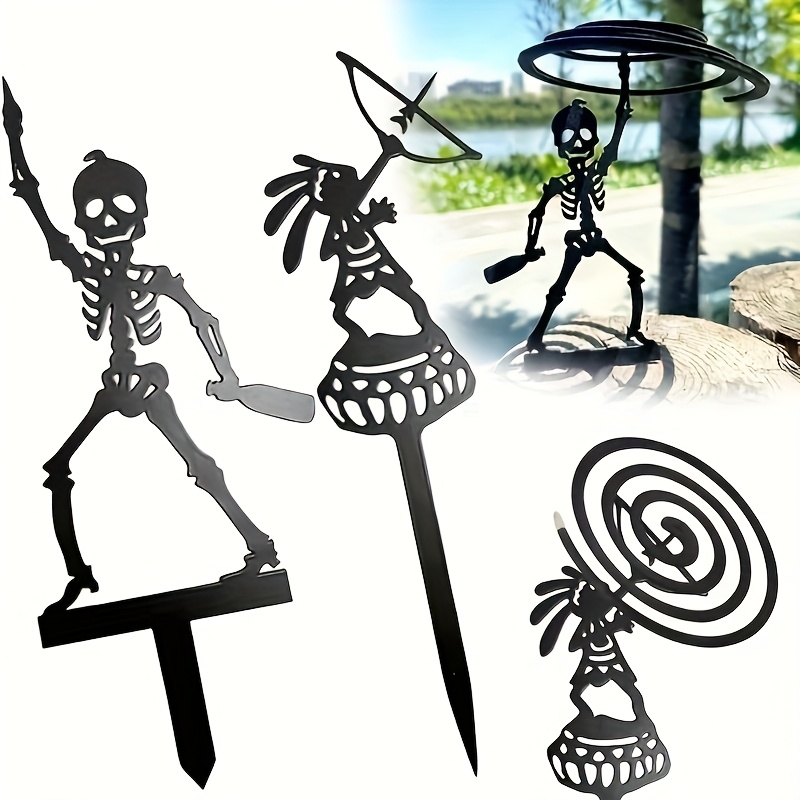 2D 1개 금속 휴대용 골격형 양궁 스탠드 |    야 - Halloween Skeleton Decoration 리뷰 및 가격